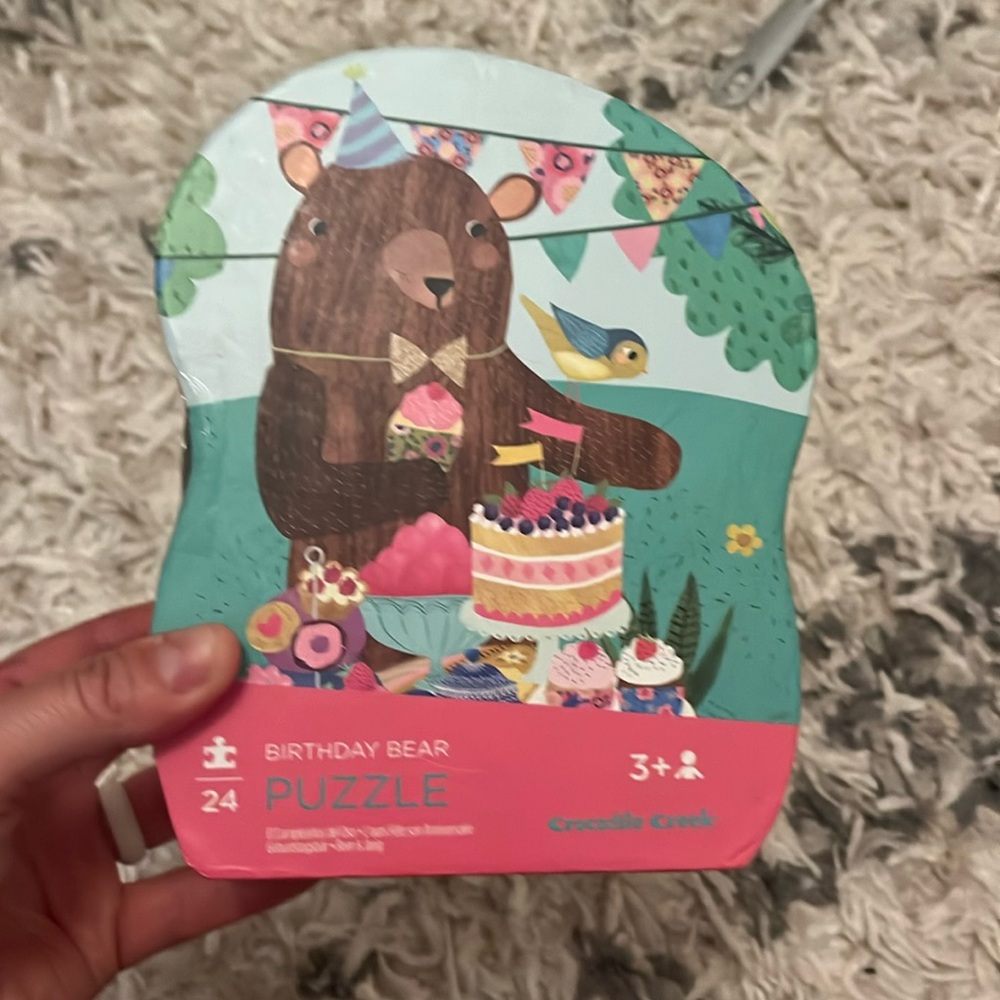 Crocodile Creek Birthday Bear Puzzle